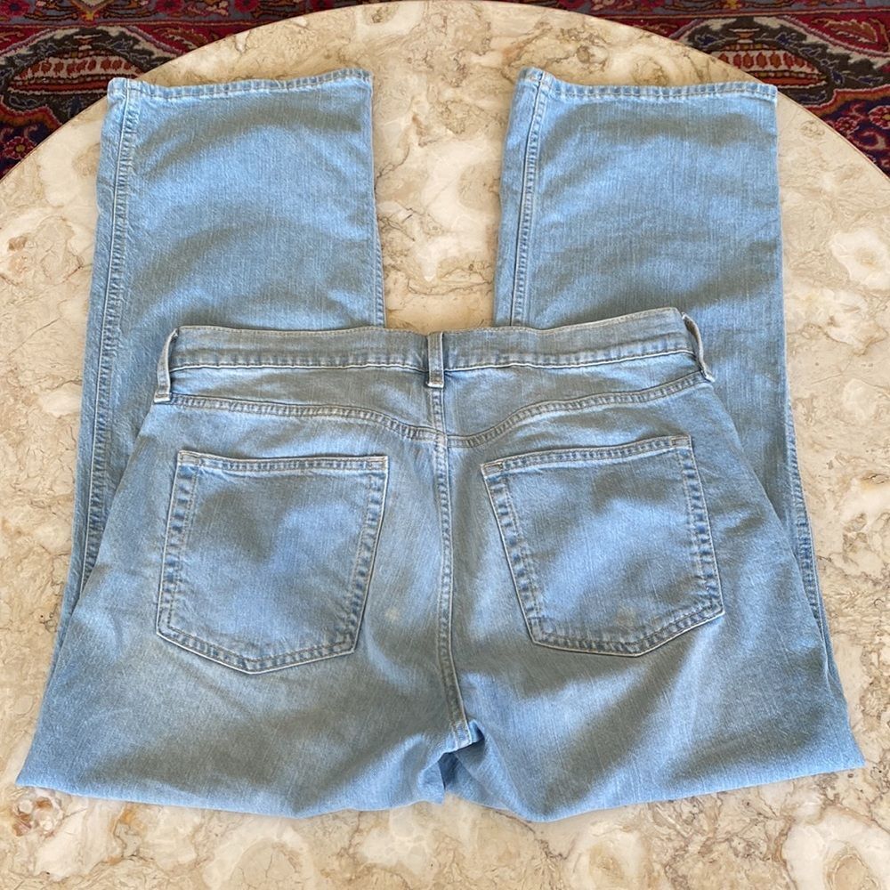 Gap Vintage Flare High Rise Light Wash Denim Jeans - Picture 5 of 15